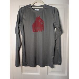 Columbia Graphic Mountain Lightweight Boys XL Outdoor Fishing Long Sleeve (769)